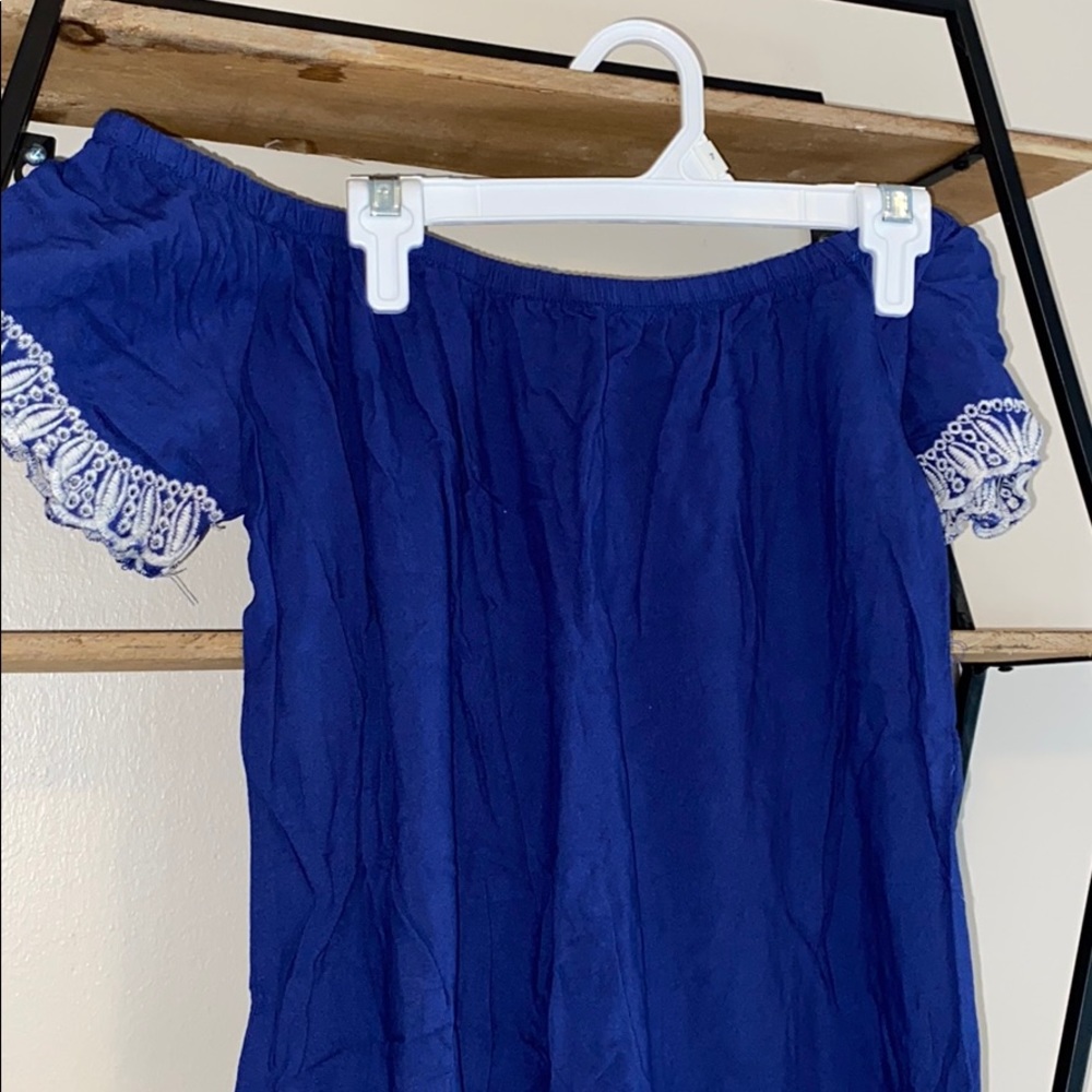 Off the shoulder dress